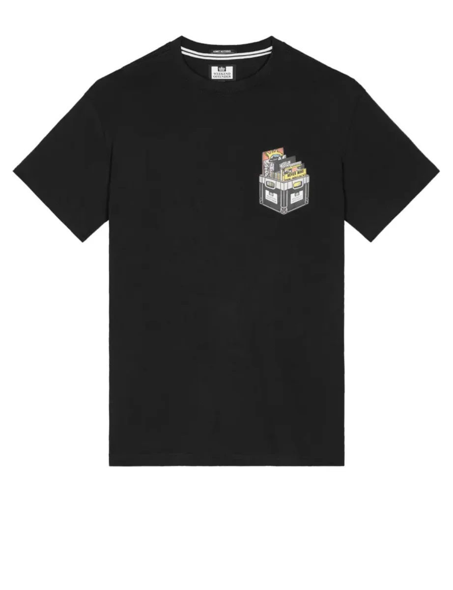 Weekend Offender DIGGIN Graphic T-Shirt | Black