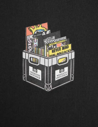 Weekend Offender DIGGIN Graphic T-Shirt | Black