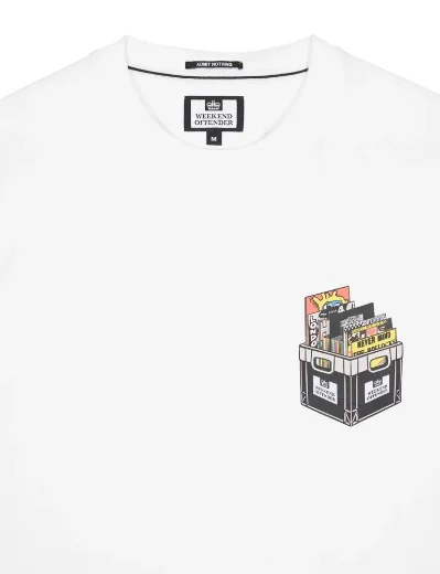 Weekend Offender DIGGIN Graphic T-Shirt | White