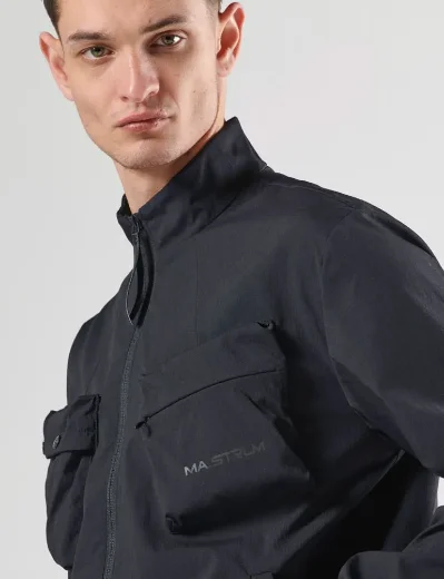 Ma.Strum Tundra Bomber Jacket | Black