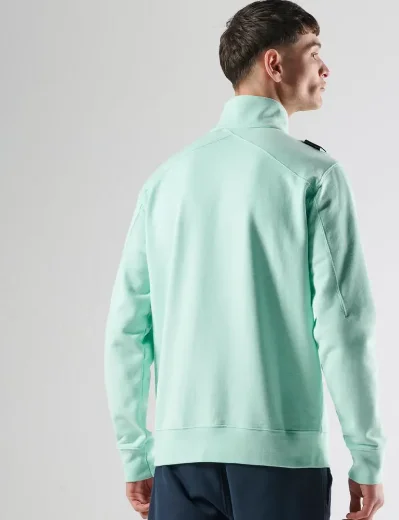 Ma.Strum Edge Quarter Zip Sweater | Iceberg