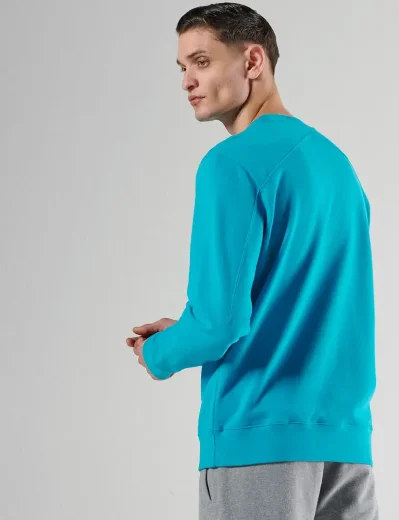 Ma.Strum Neo Crew Neck Sweatshirt | Vallarta Blue