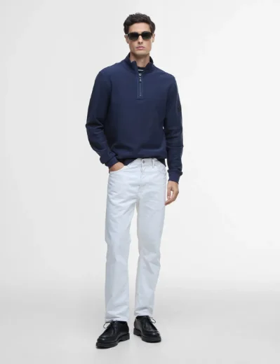 Barbour International Samuel Funnel Neck | Navy