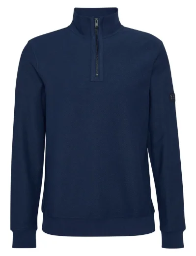 Barbour International Samuel Funnel Neck | Navy