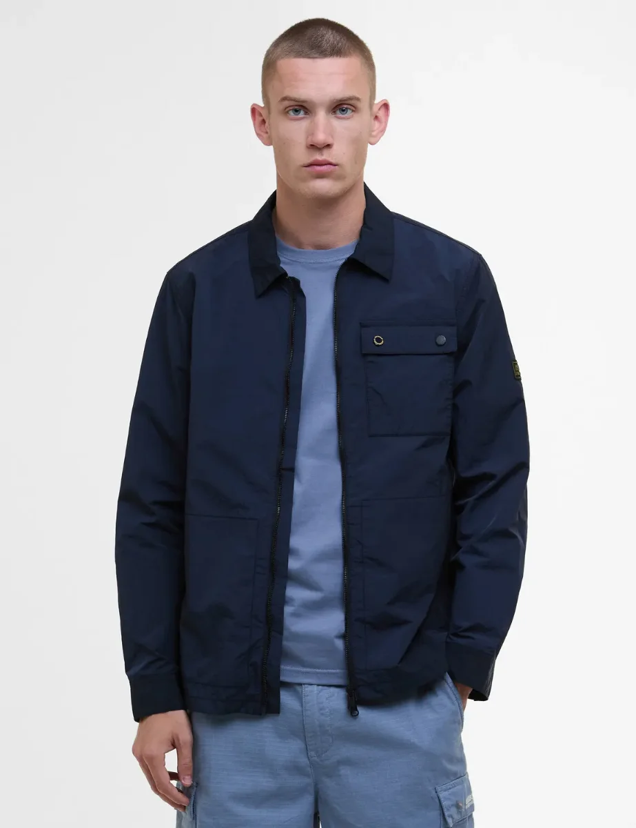Barbour International Inline Overshirt | Sapphire Navy