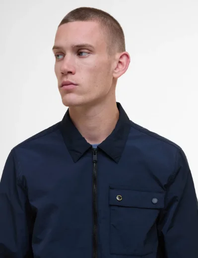 Barbour International Inline Overshirt | Sapphire Navy