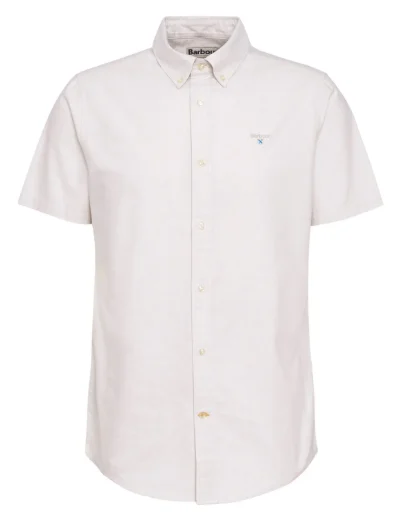 Barbour Oxtown Short Sleeve Tailored Shirt | Oatmeal
