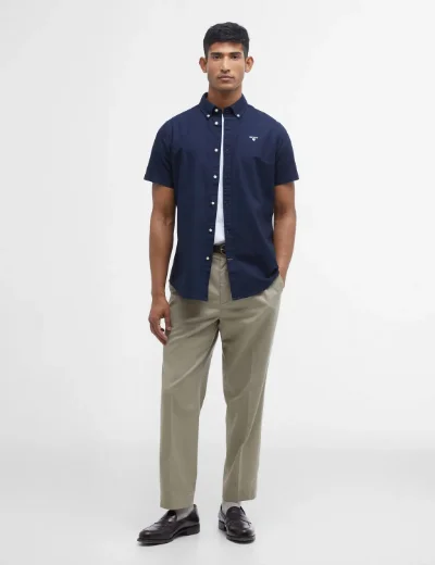Barbour Oxtown Short Sleeve Tailored Shirt | Navy