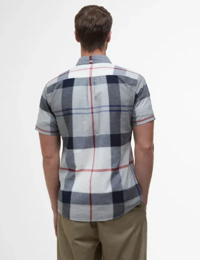 Barbour Doughill Short Sleeve Shirt | Bleached Pine Tartan