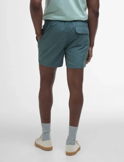Barbour Staple Logo 5' Swim Shorts | Vintage Teal
