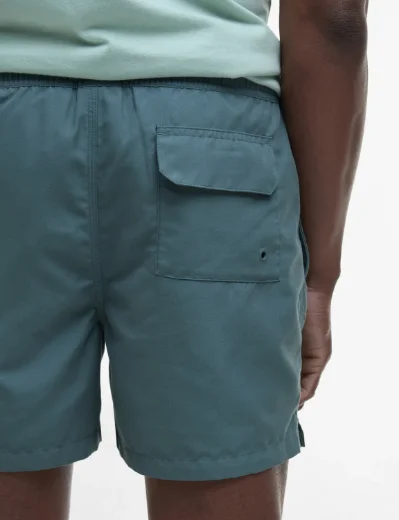 Barbour Staple Logo 5' Swim Shorts | Vintage Teal