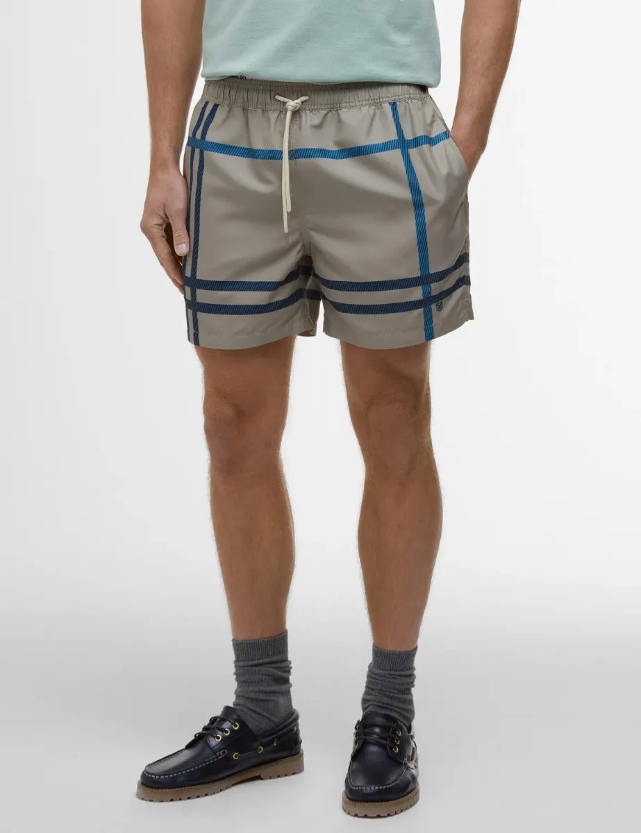Barbour Twain Swim Shorts | Washed Stone