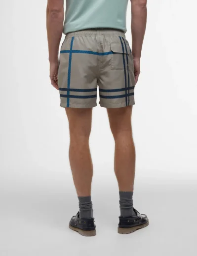 Barbour Twain Swim Shorts | Washed Stone