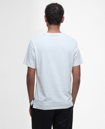 Barbour Tothill Tailored Fit T-Shirt | Antique White