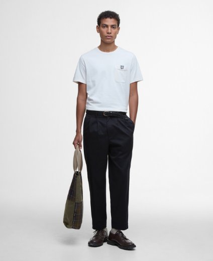 Barbour Tothill Tailored Fit T-Shirt | Antique White