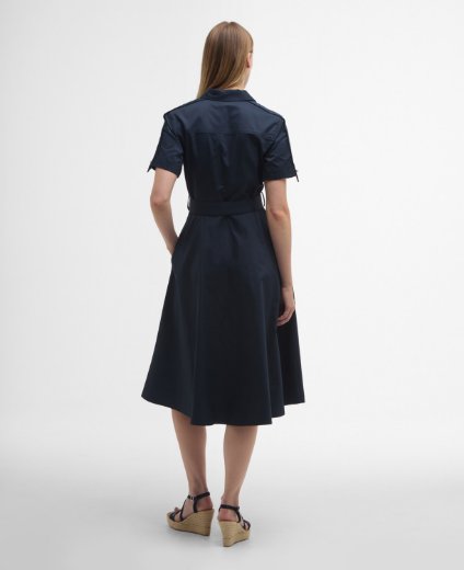 Barbour Women's Ivy Midi Dress | Dark Navy