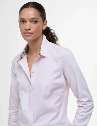 Barbour Women's Derwent Shirt | Pink/Hessian Tartan