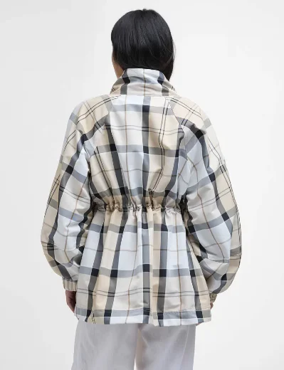 Barbour Women's Suri Check Jacket | Safari Dress Tartan Mist
