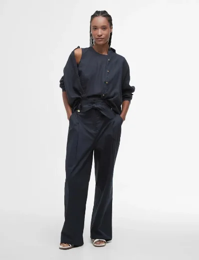 Women's Barbour Elsie Trousers | Dark Navy
