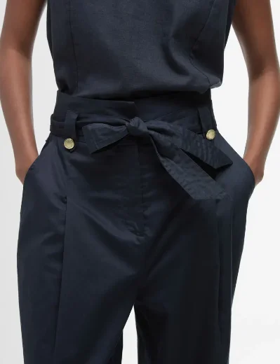 Women's Barbour Elsie Trousers | Dark Navy