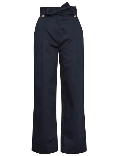 Women's Barbour Elsie Trousers | Dark Navy