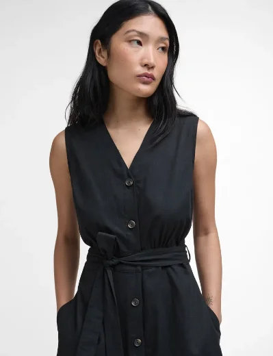 Barbour Women's Elsie Midi Dress | Black