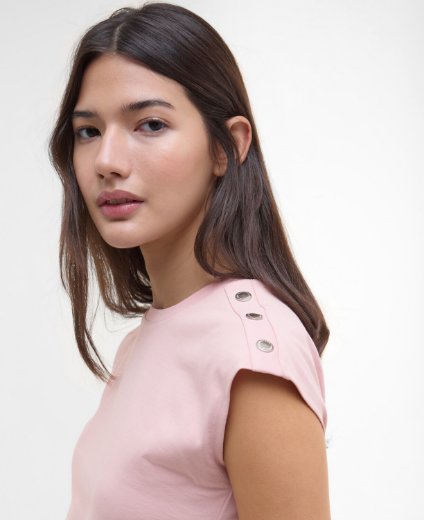 Barbour Women's International Priya Top | Pale Mauve