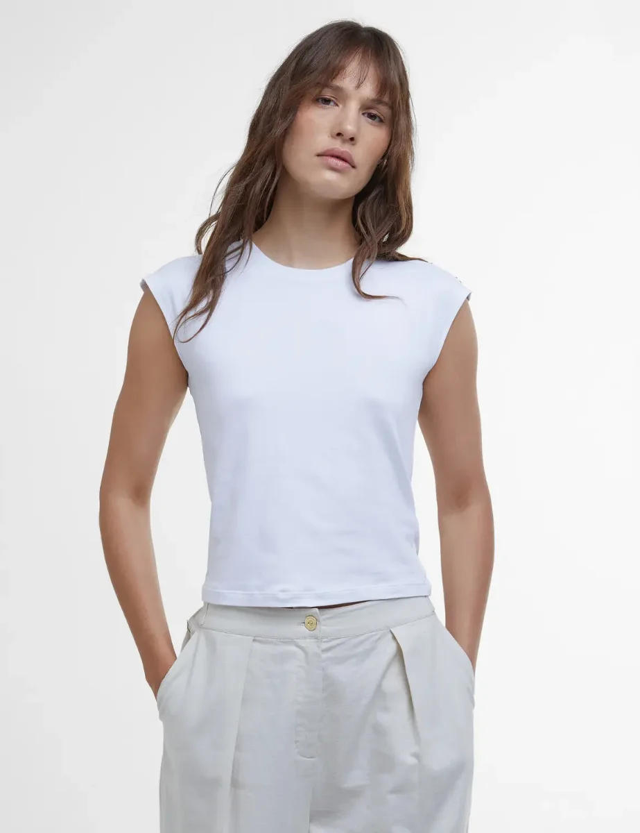 Barbour Women's International Priya Top | White