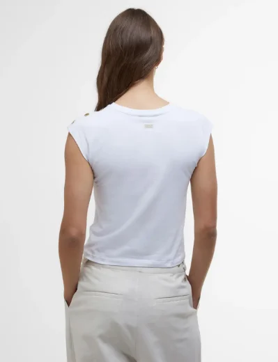 Barbour Women's International Priya Top | White