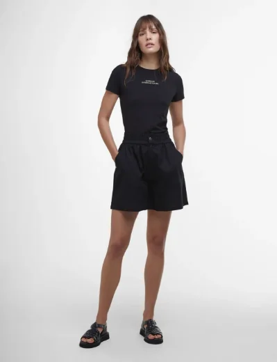 Barbour Women's International Estella T-shirt | Black