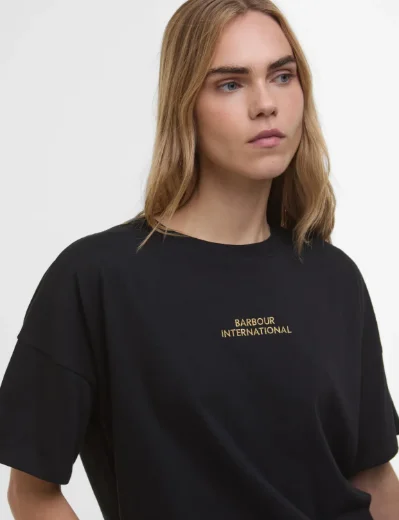 Barbour Women's International Harlow T-Shirt | Black