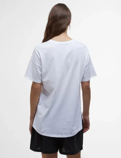 Barbour Women's International Harlow T-Shirt | White 