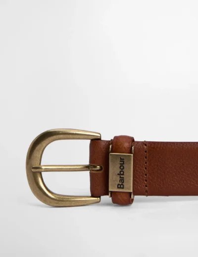 Barbour Clyde Leather Belt | Brown