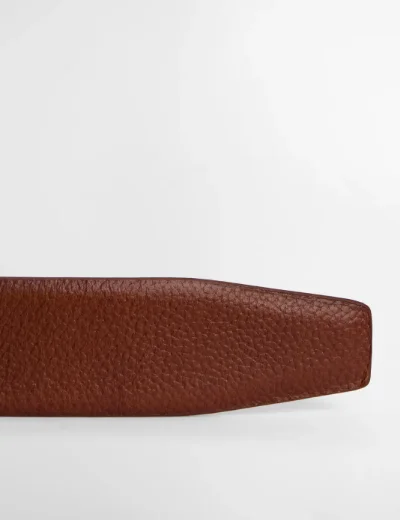 Barbour Clyde Leather Belt | Brown