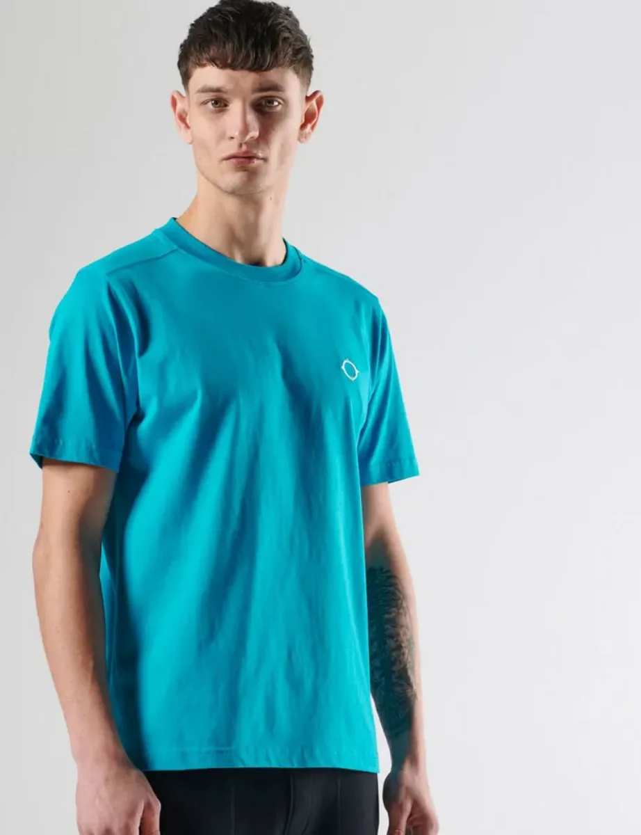 Ma Strum Short Sleeve Icon T-Shirt | Vallarta Blue