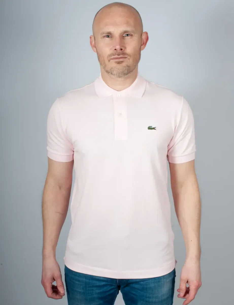 Lacoste Classic Fit L12.12 LIGHT Pique Polo | Light Pink