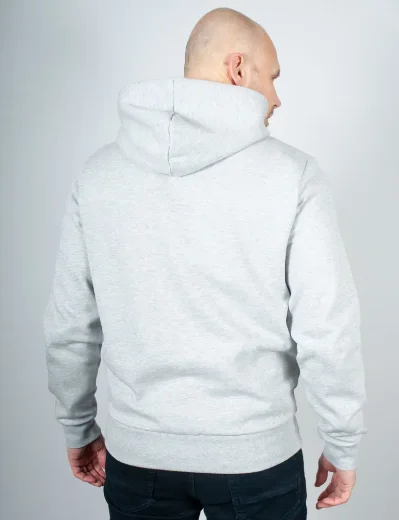 Lacoste Fleece Hoody | Light Heathered Grey