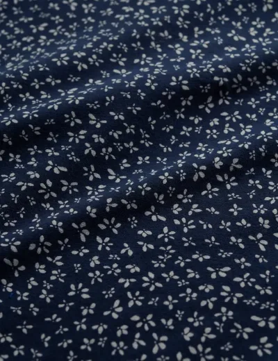 Superdry Athletic Essentials Wrap Dress | Navy Ditsy