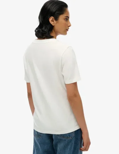 Superdry Essential Logo Embroidered T-Shirt | Optic 