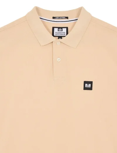 Weekend Offender Caneiros Polo Shirt | Deep Champagne