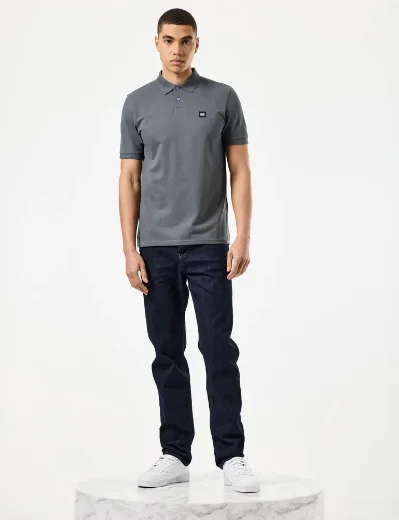 Weekend Offender Caneiros Polo Shirt | Zinc