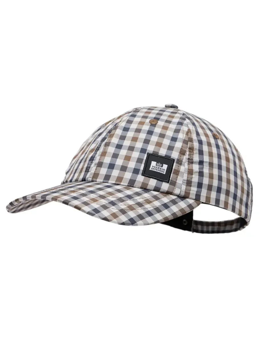 Weekend Offender Clay House Check Cap 