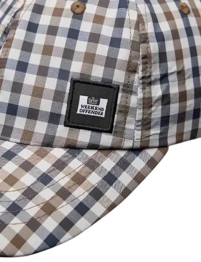 Weekend Offender Clay House Check Cap 
