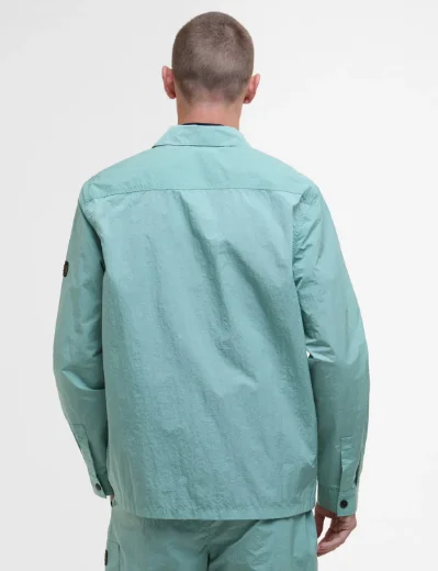 Barbour International Inline Overshirt | Granite Green
