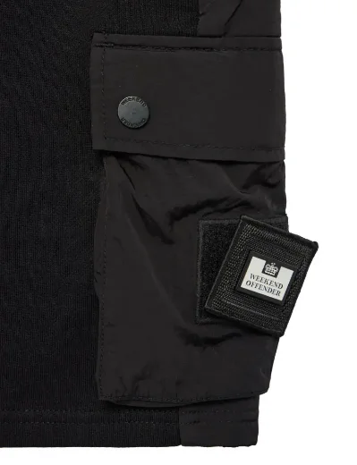 Weekend Offender Pink Sands Sweat Shorts | Black