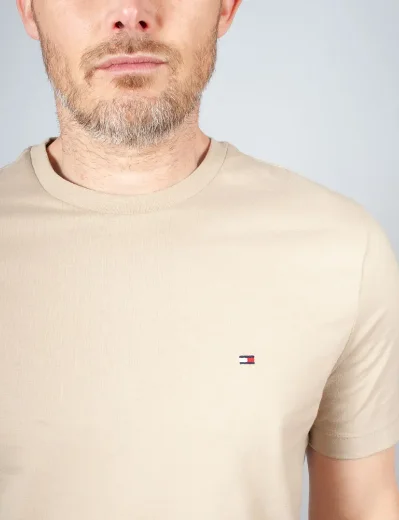 Tommy Hilfiger Essential Seasonal Regular Fit T-Shirt | Sandalwood