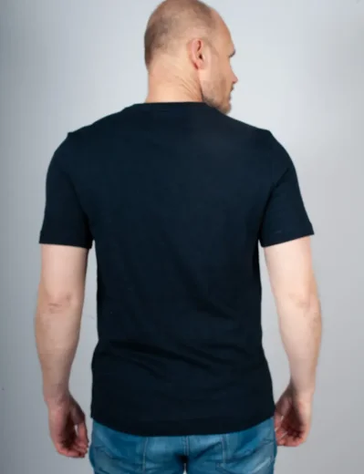 Tommy Hilfiger Texture Slub Regular Fit T-Shirt | Desert Sky