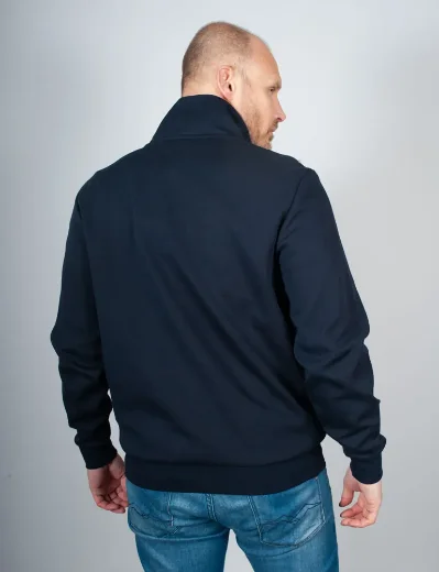 Tommy Hilfiger Essential Intechno Quarter Zip Sweater | Desert Sky