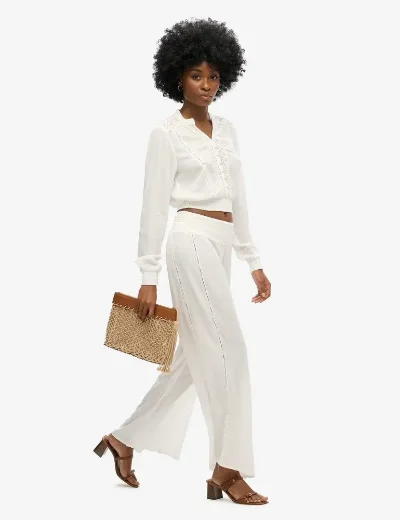 Superdry Womens Beach Pant | Off White