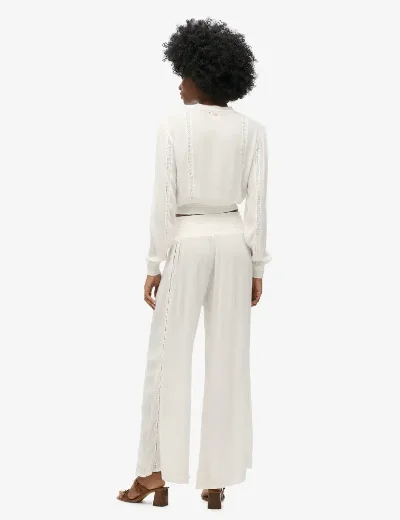 Superdry Womens Beach Pant | Off White